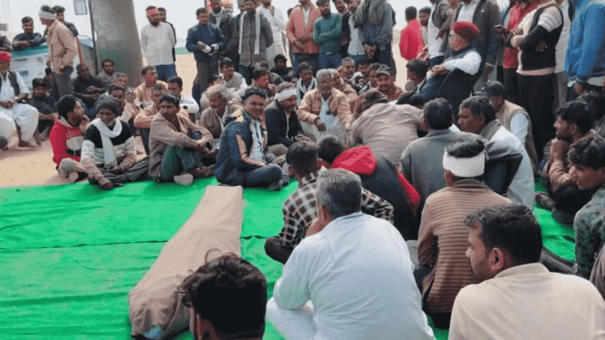 Uproar in front of solar plant after death of young man
