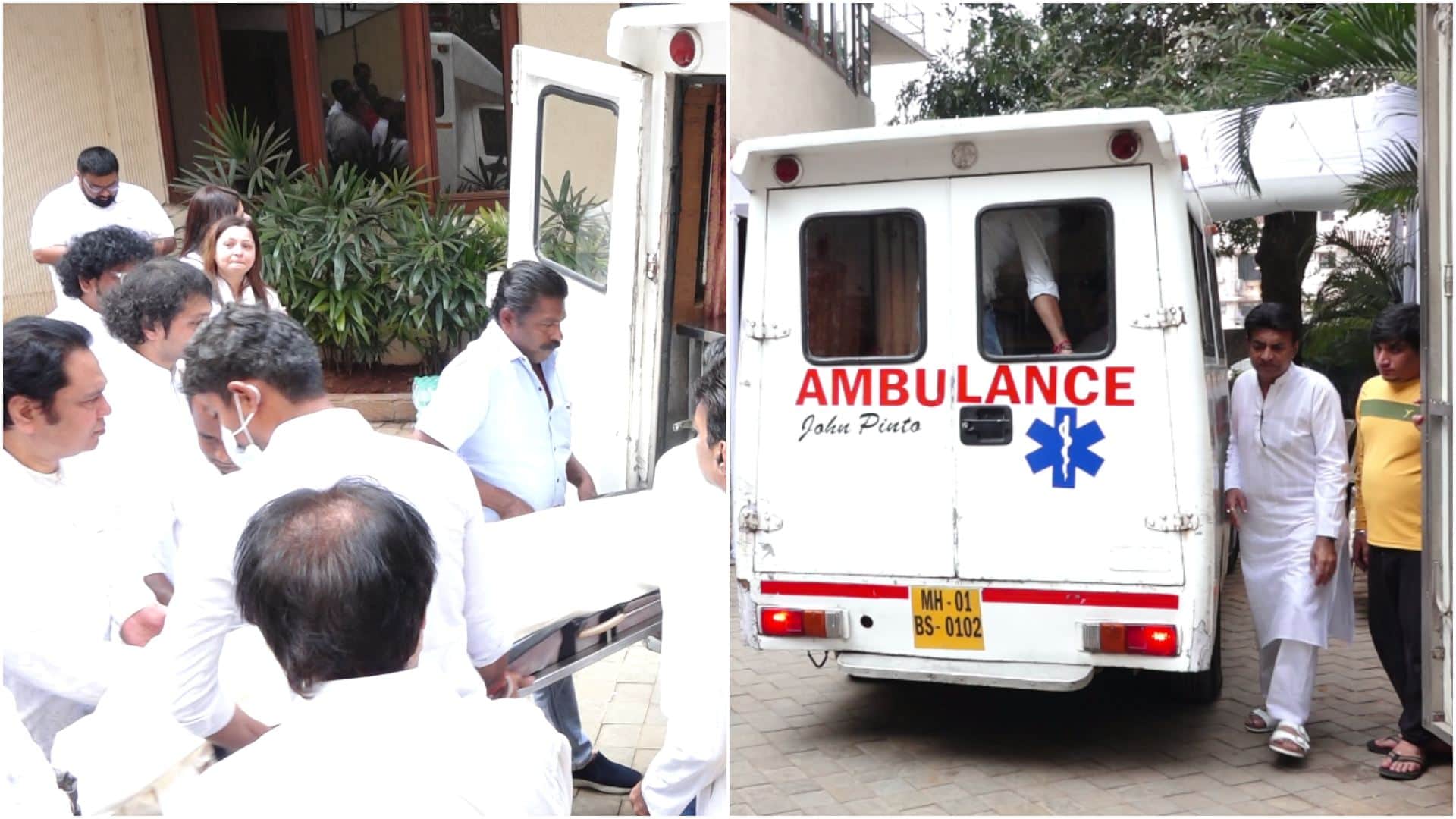 Pankaj Udhas Last Rites: Ghazal Singer body reached at residence Family Members and friends Relatives arrived