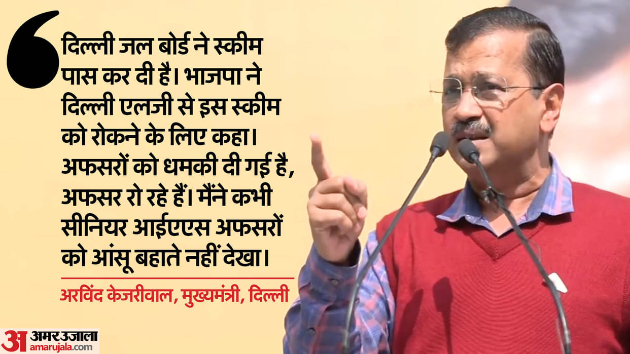 Aam Aadmi Party's protest on water bill