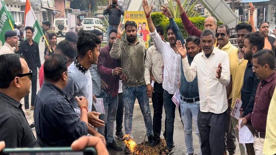 Ruckus among BJP leaders over arrest of accused in robbery case in Ambikapur