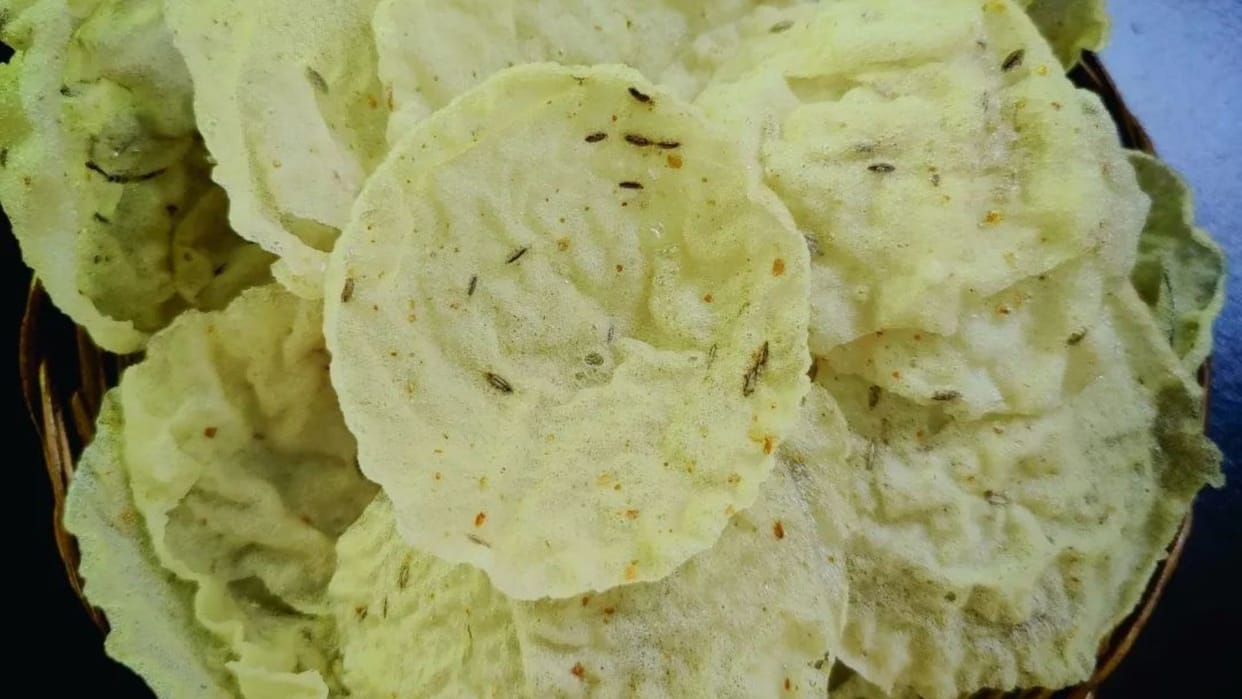 Holi 2024 how to make sabudana papad at home ghar par sabudana ke papad kaise banayein