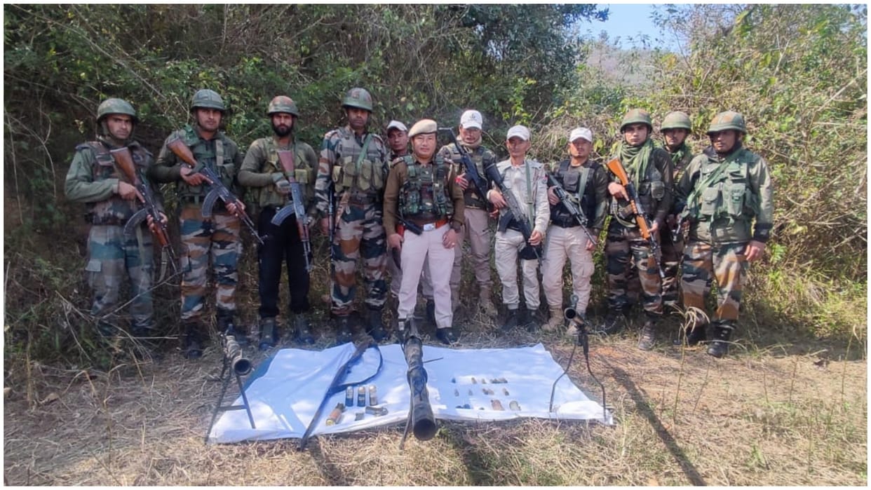 Manipur Violence: Heavy firing in Imphal East; Security forces clash with terrorists amid recovery of weapons