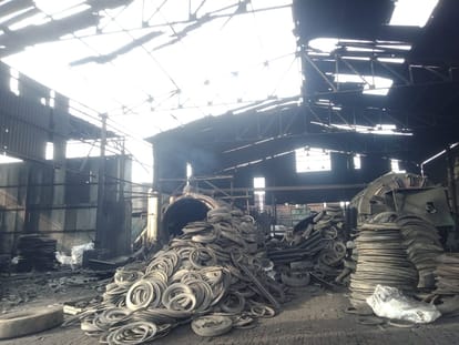 Meerut: Two labour died due to factory boiler explosion, chaos among family