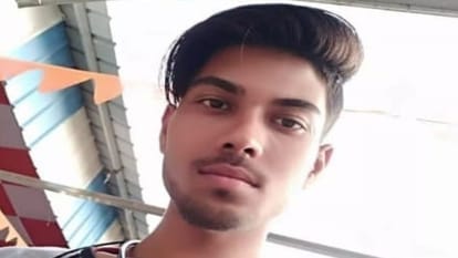 A young man riding a bike who was going for a banquet was hit by a car