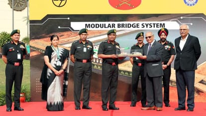 Indigenously designed and manufactured modular bridge inducted into Indian Army