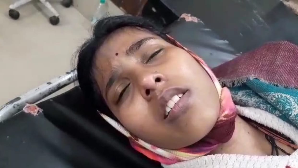 Damoh Troubled by uncle and father-in-law daughter-in-law took sleeping pills