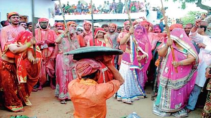 Mathura Holi: Today the world will see the spectacular Holi of Barsana