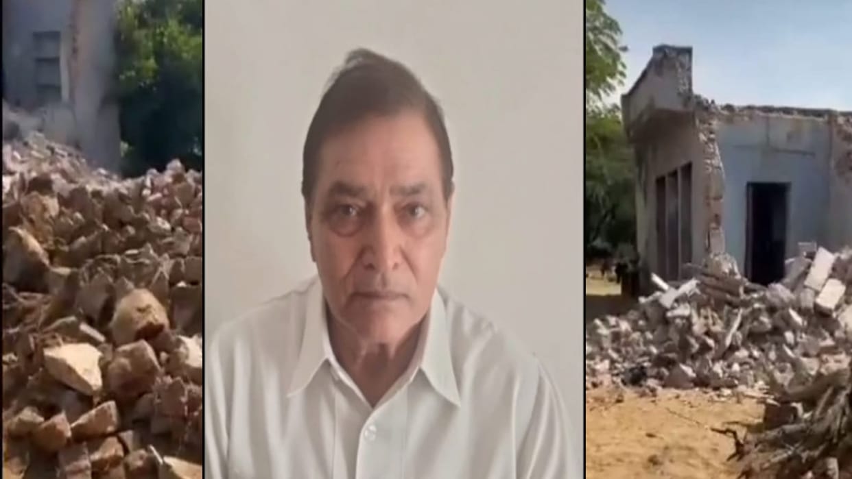 Retired Chief Engineer of Karnal threatened to vacate his land, victim has 40 acres of land in Rajasthan