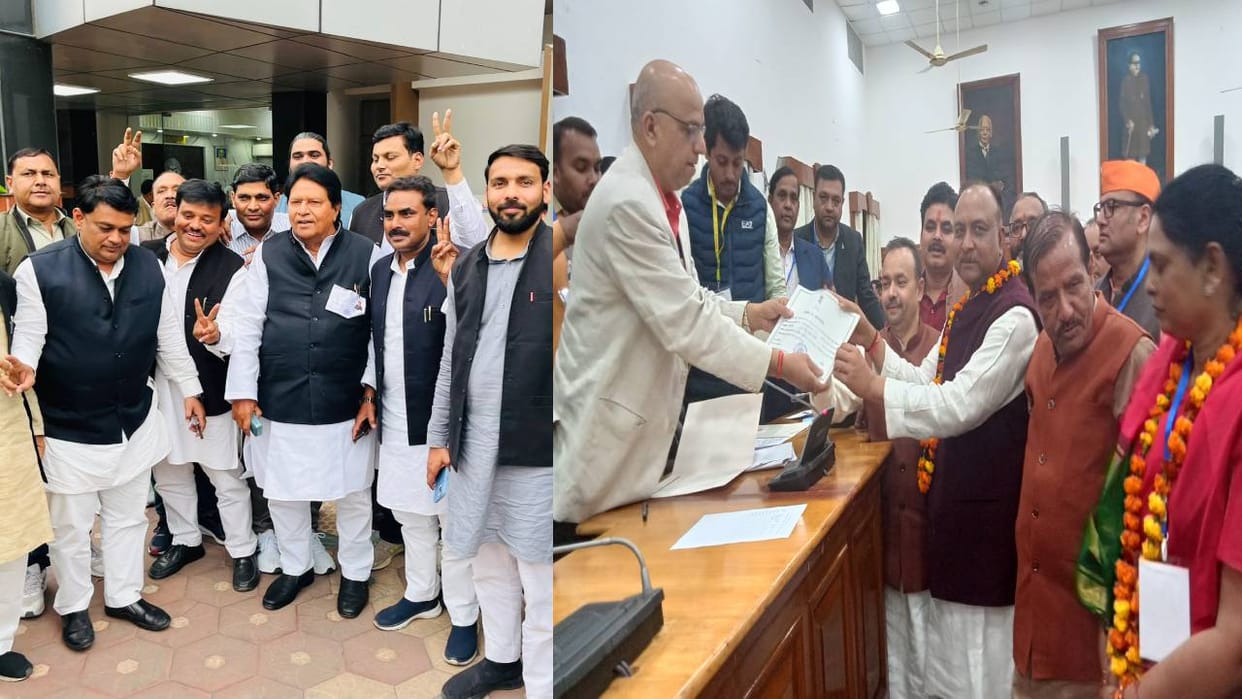 Naveen Jain elected from BJP and Ramjilal from SP in Rajya Sabha elections both belongs to agra