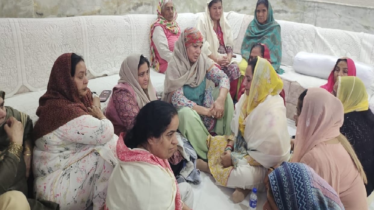 Nafe Singh Rathi murder case, Sunaina Chautala reached Bahadurgarh to express her condolences