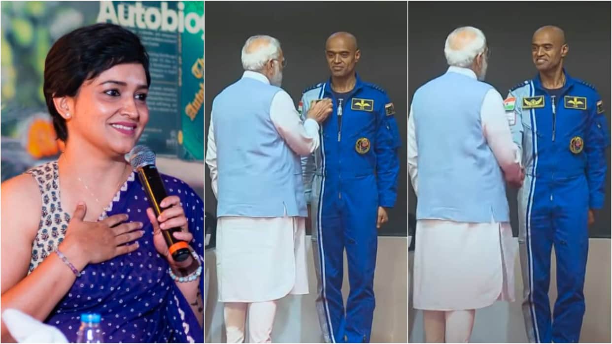Gaganyaan Prasanth Nayar Lena Wedding announcement wait for PM announcement ends 40 days after tying knot