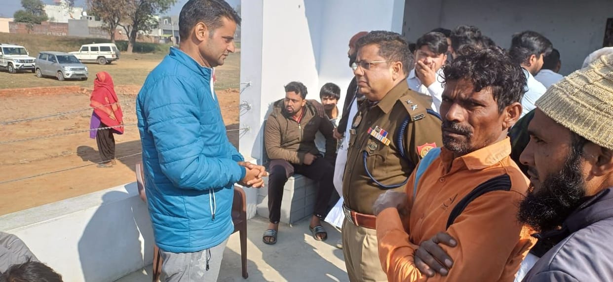 Incident of murder of SP leader brother Yusuf has captured in CCTV camera in Baghpat