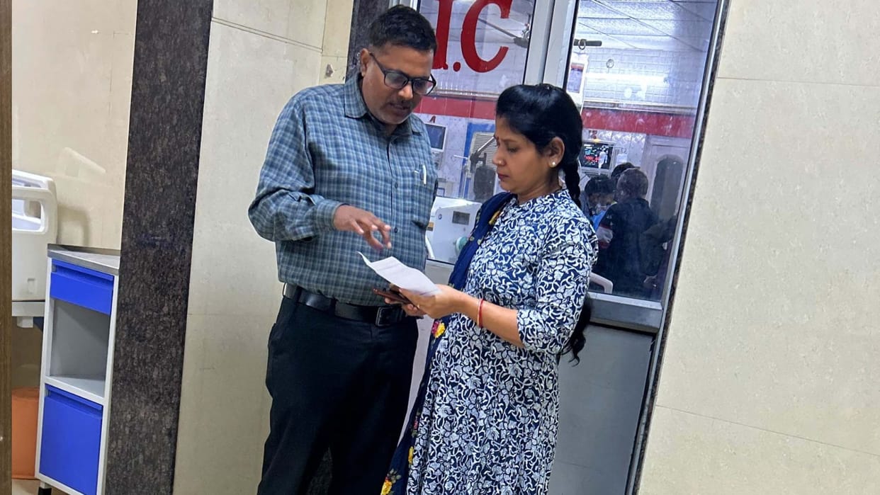 Father Satish Singh said, how did I know that I would get this news of my daughter