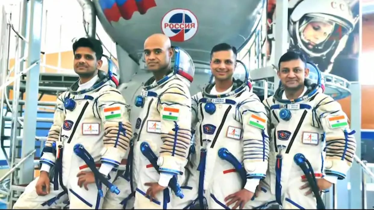 isro gaganyaan mission india four astronauts tight training schedule medical survival flying test