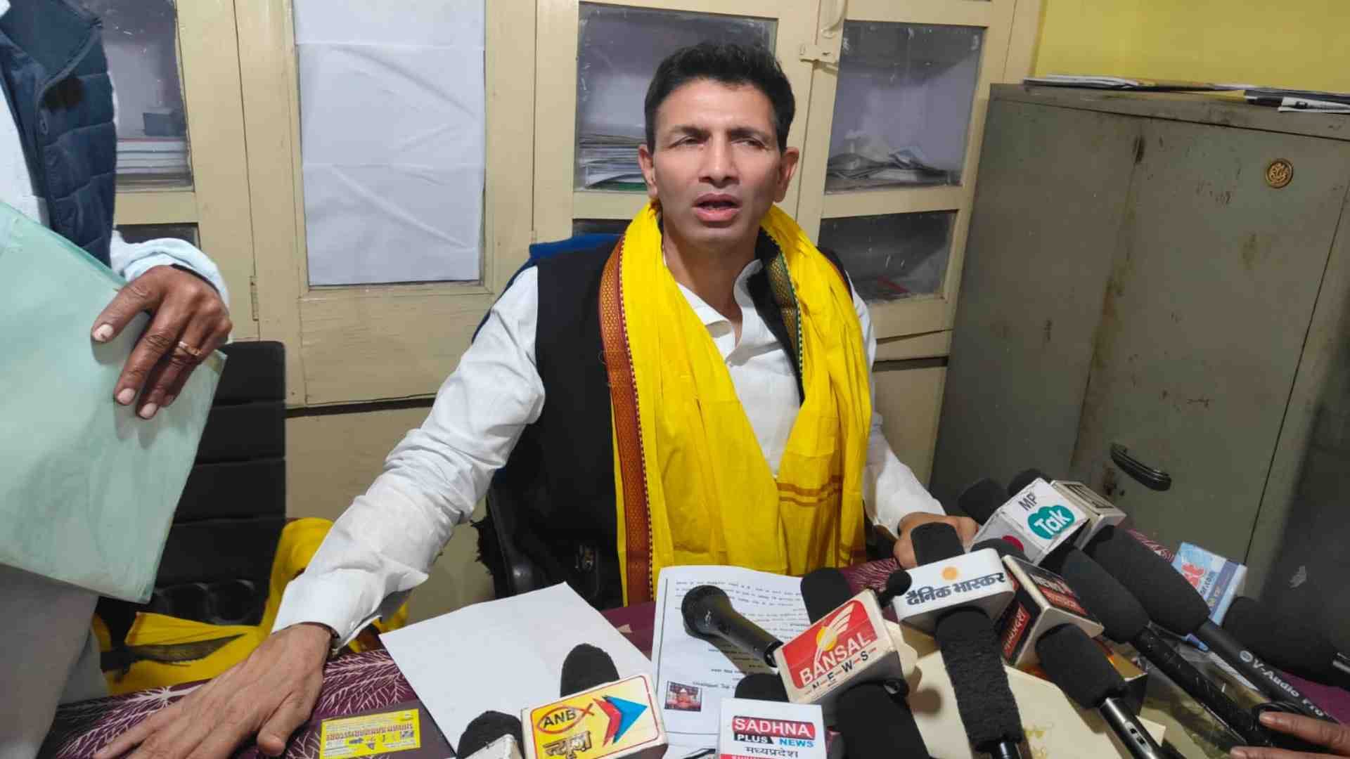 कांग्रेस प्रदेश अध्यक्ष जीतू पटवारी।