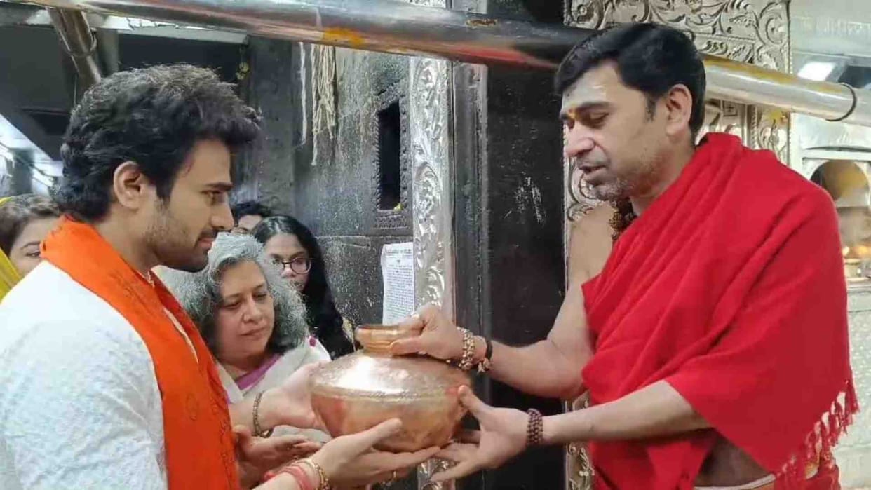 Baba Mahakal: TV actor Pearl V Puri visited Baba Mahakal