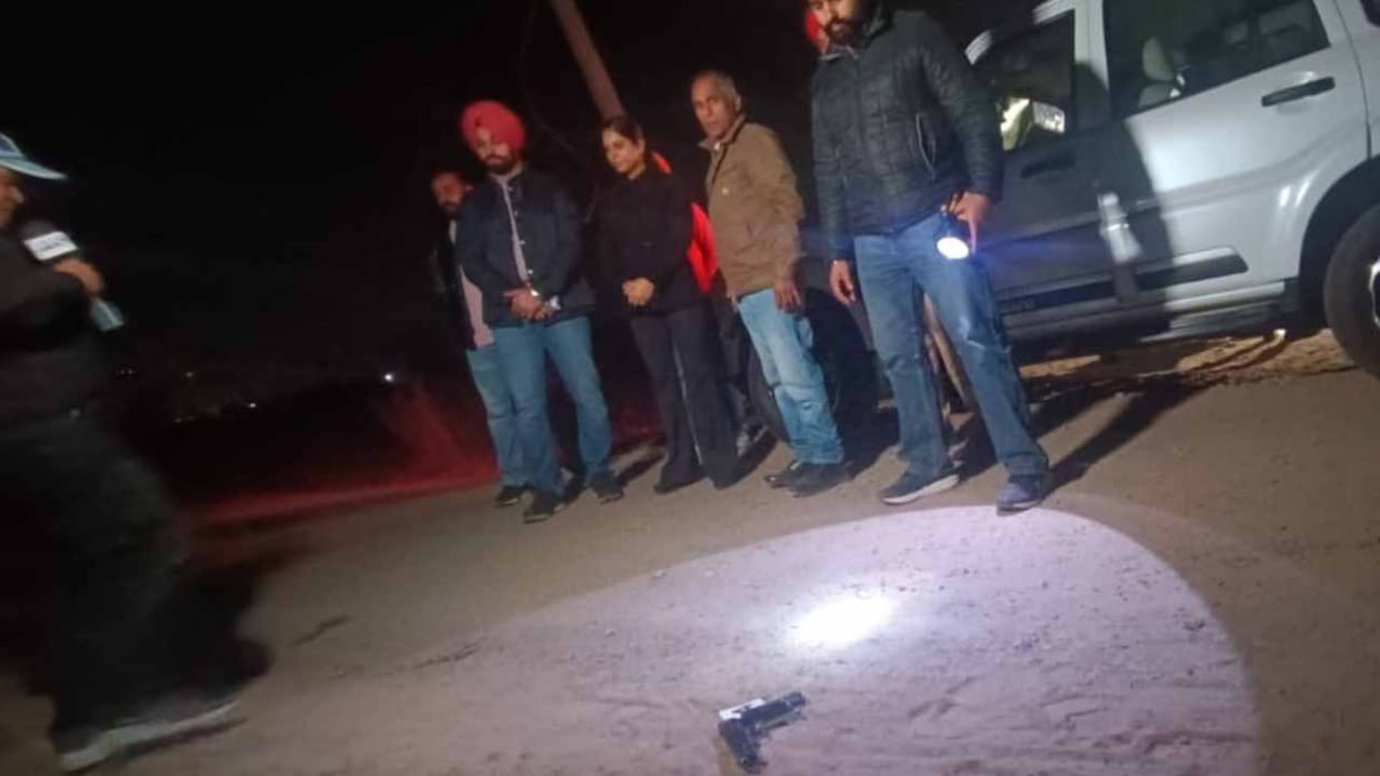 A criminal injured in an encounter with police in Mohali