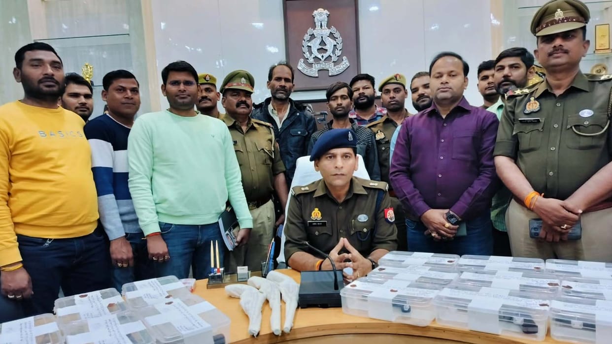 Illegal arms factory busted, two people arrested