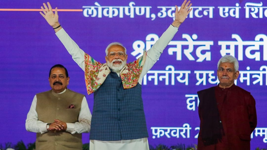 PM Modi kashmir visit: pm to launch BJP Kashmir campaign with Anantnag rally