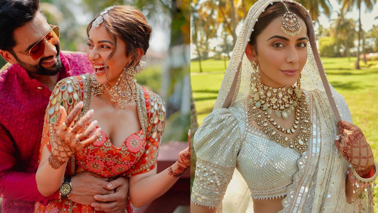 Rakul Preet wedding mehndi design simple Mehndi Design inspired by Rakul Preet