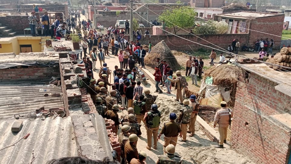 Rampur: Lathi charge after dispute between police and people in Sil0, Chandrashekhar Azad under house arrest