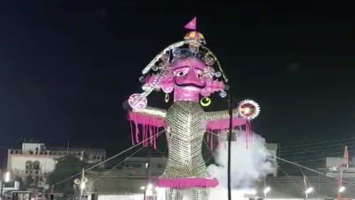 Hardoi: These artisans got employment from Ravana, even the fifth generation is making effigies