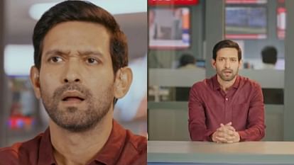 Vikrant Massey share teaser of Sabarmati Report he covering as journalist Godhra train burning incident
