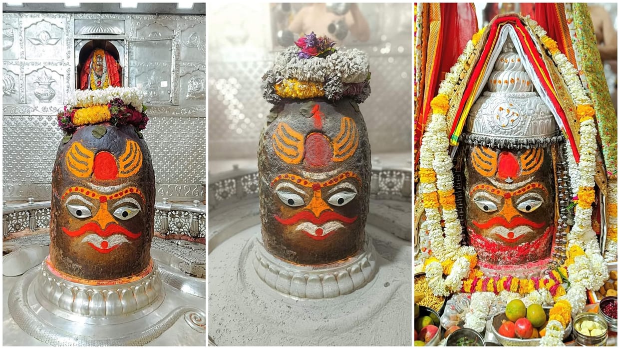 Ujjain Baba Mahakal Bhasma Aarti Today Offering of sweets and snacks to Baba Mahakal