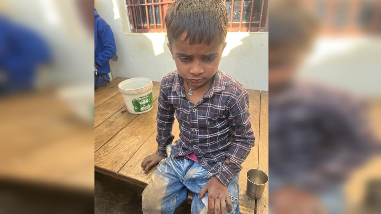 Five-year-old innocent boy was kidnapped and thrown into a well with the intention of murder