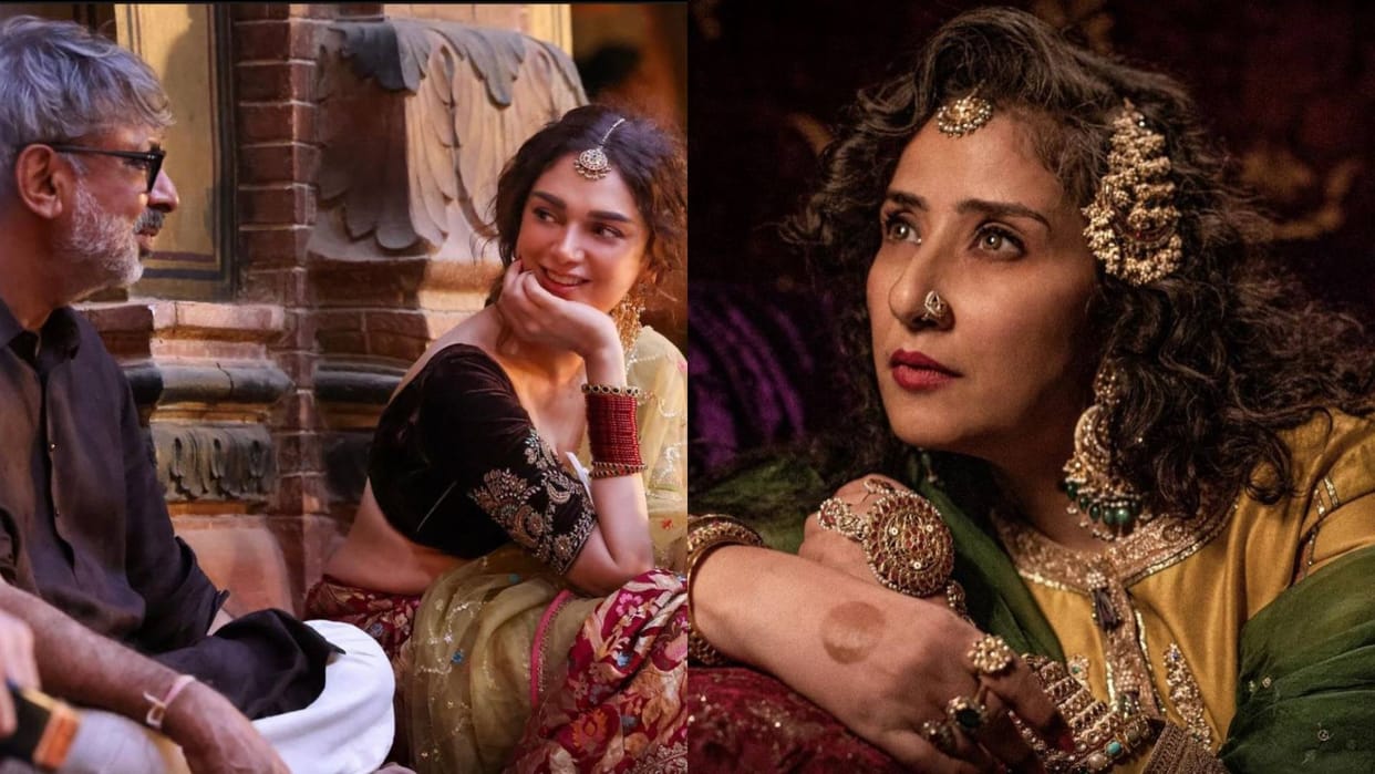 heeramandi the diamond bazaar star aditi rao richa chadha shared working experience with sanjay leela bhansal