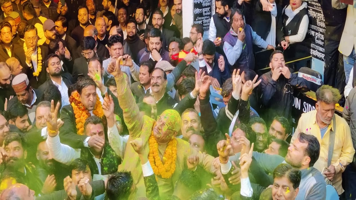 Dehradun Bar Association Elections When Kandwal Chini magic broke  Bantu became President