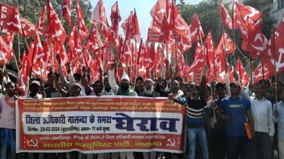 CPI-ML march against dumping yard