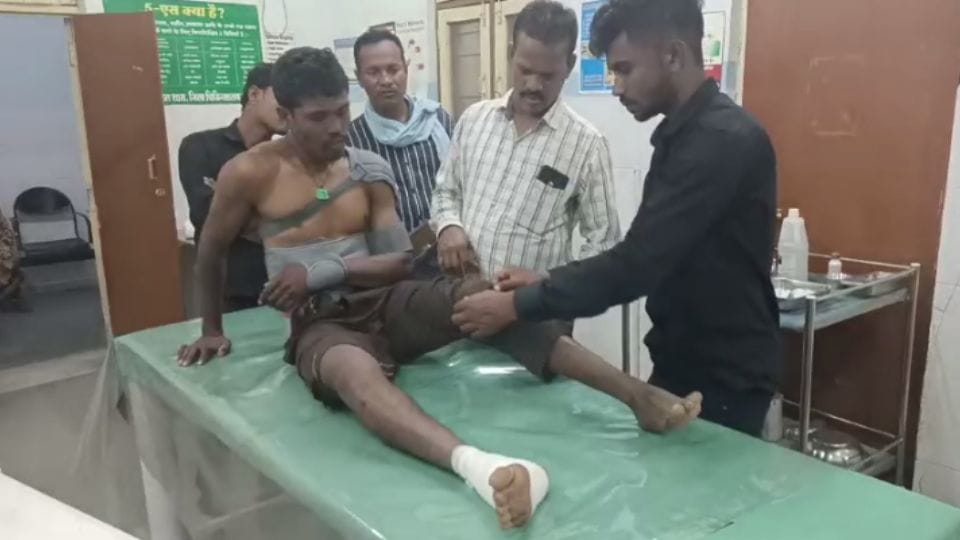 woman died and youth injured inroad accident in Janjgir Champa