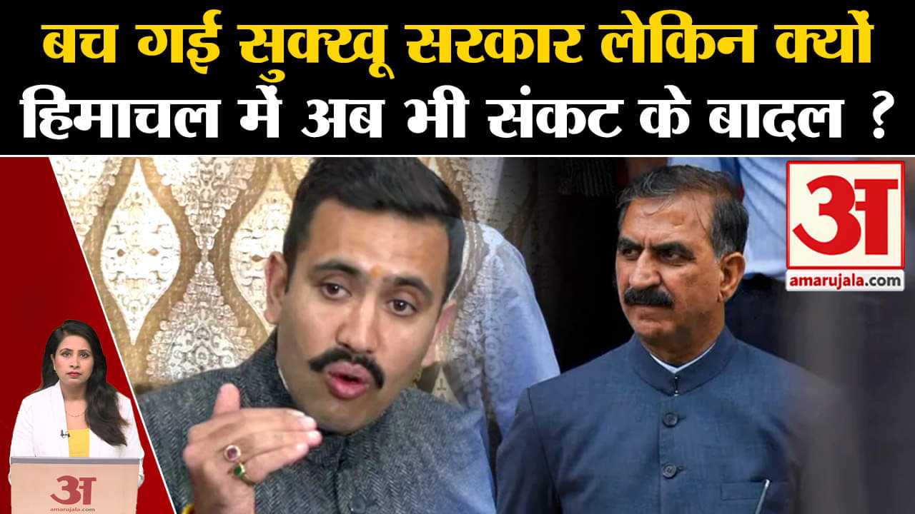 Himachal Crisis: Sukkhu सरकार बच गई लेकिन संकट अब भी बरकरार,Kharge और Rahul Gandhi बचा पाएंगे सरकार?