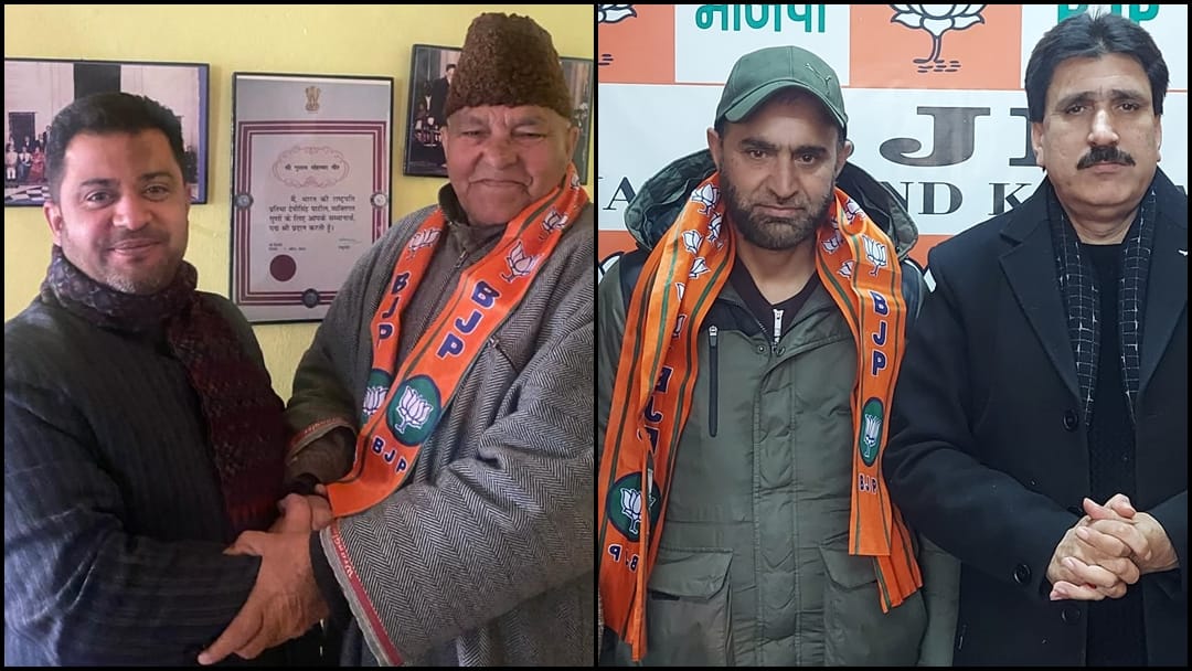 Jammu Kashmir: Padmashree Ghulam Mohammad mir joins BJP in Budgam