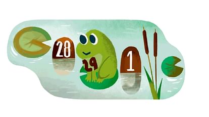 Leap Day 2024 Google Doodle Celebrates February 29 - Amar Ujala Hindi ...