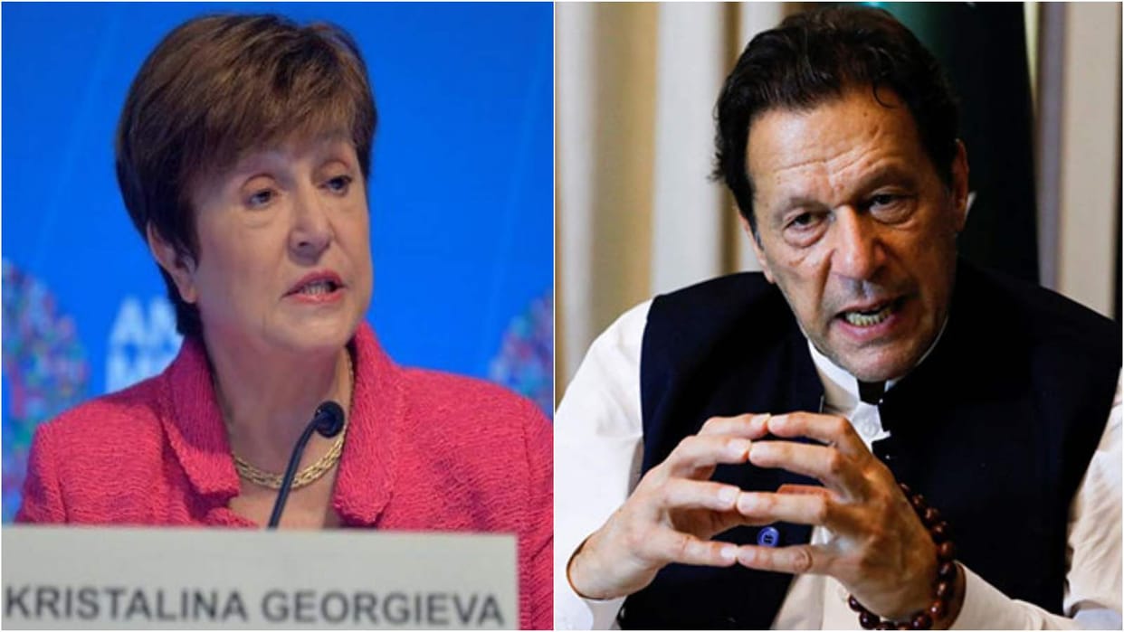 Pakistan Imran Khan PTI Letter to IMF Director Kristalina Georgieva know details