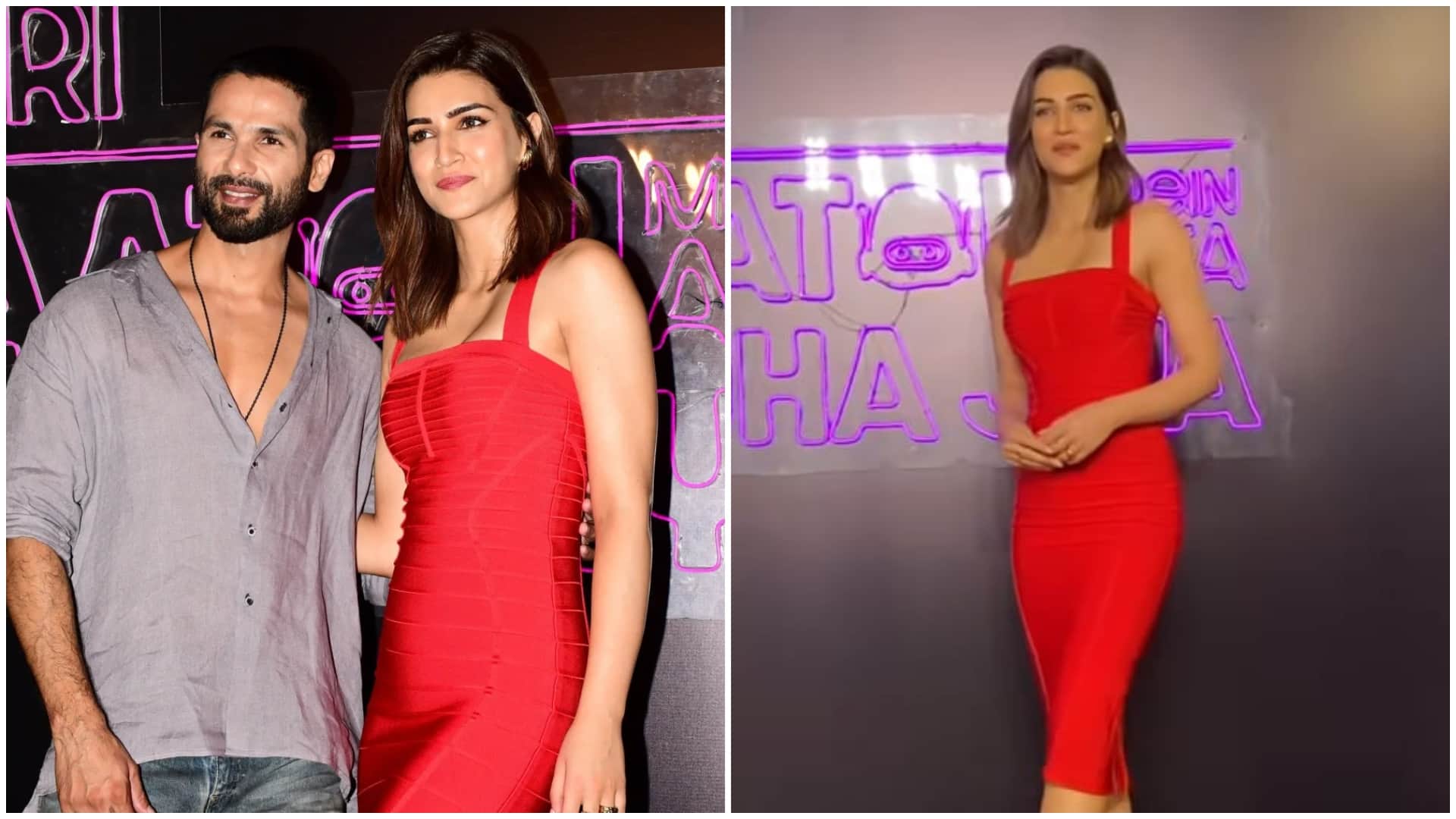 Shahid Kapoor Mira Rajput Kriti Sanon Rakul Preet Singh Attend Teri Baaton Mein Aisa Uljha Jiya Success Party
