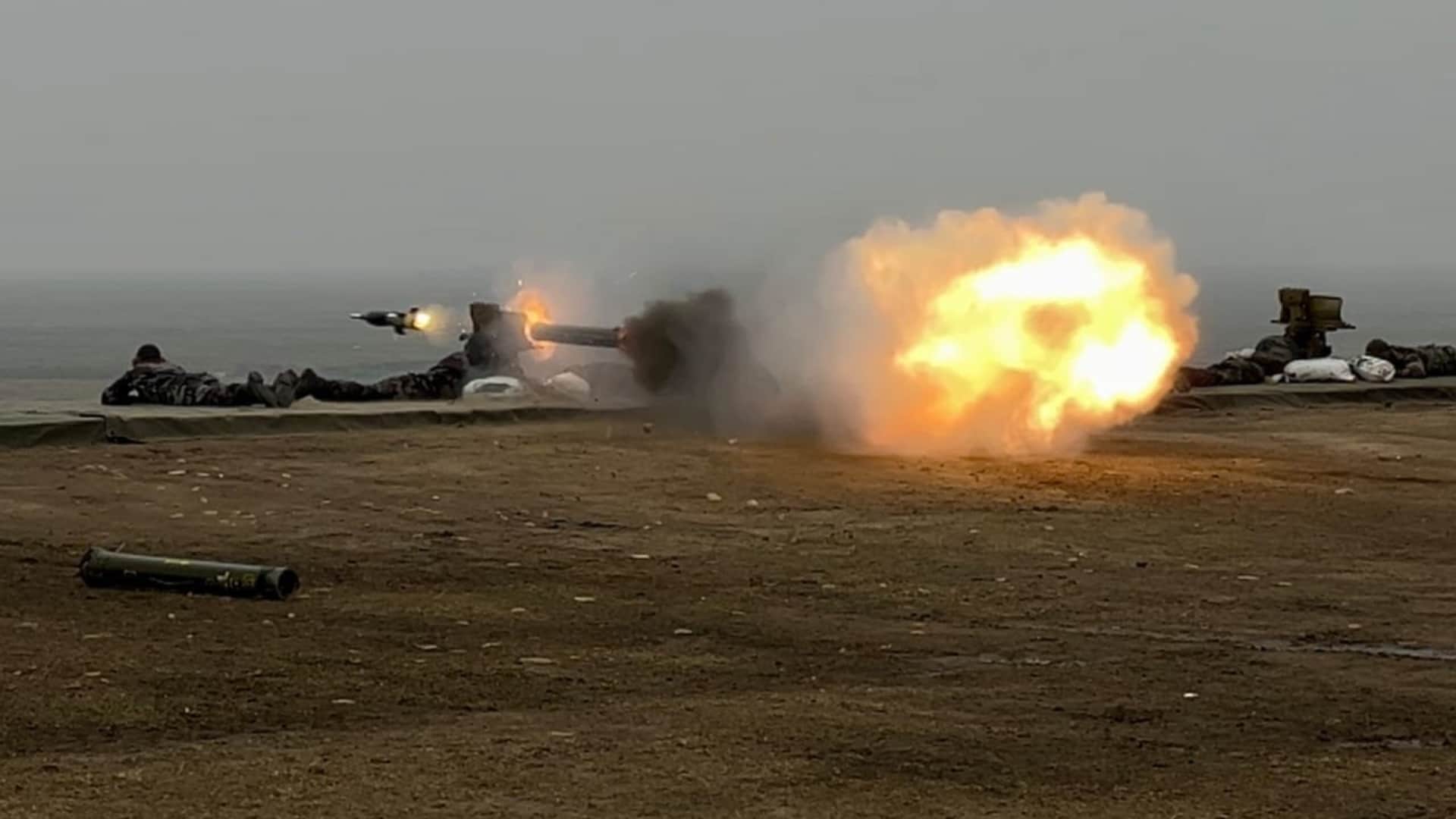 Annual Eastern Command Anti Tank Guided Missile field firing was conducted at Teesta Field Firing Range