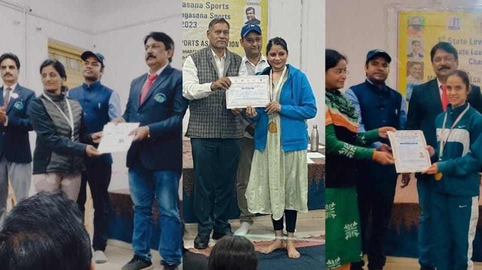 Indore players made name for themselves in Yoga Championship