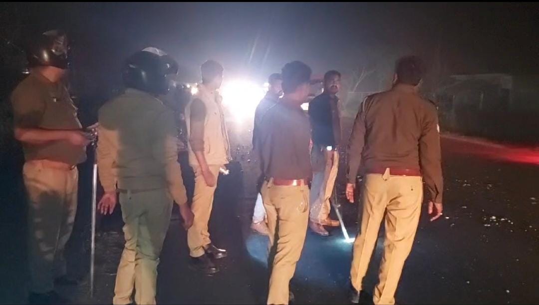 Two died in an accident in Ramgaon thana in Bahraich.