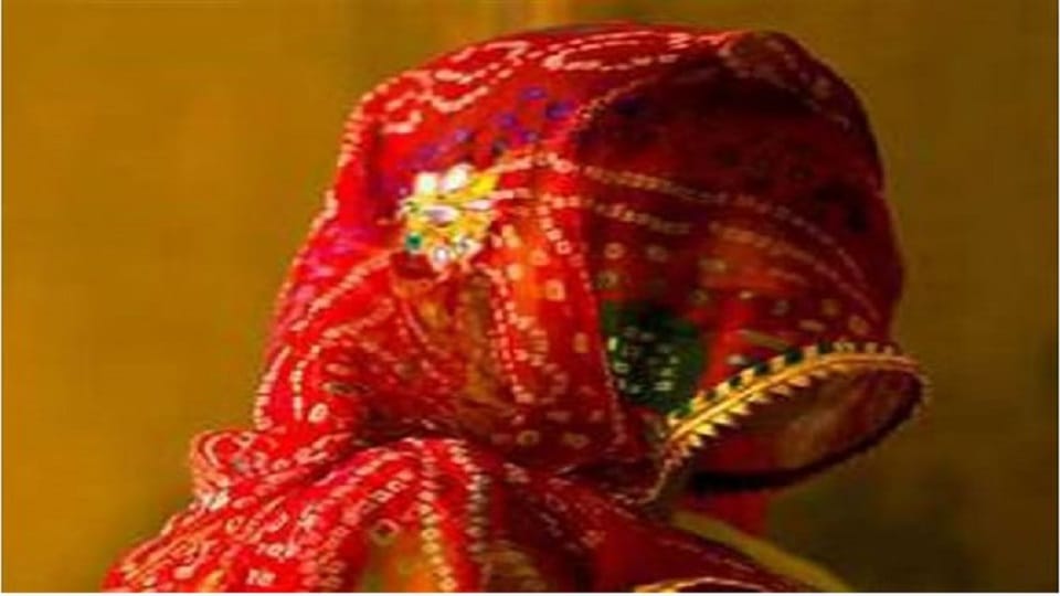 pandit who conducted the child marriage and the bride's parents have been detained