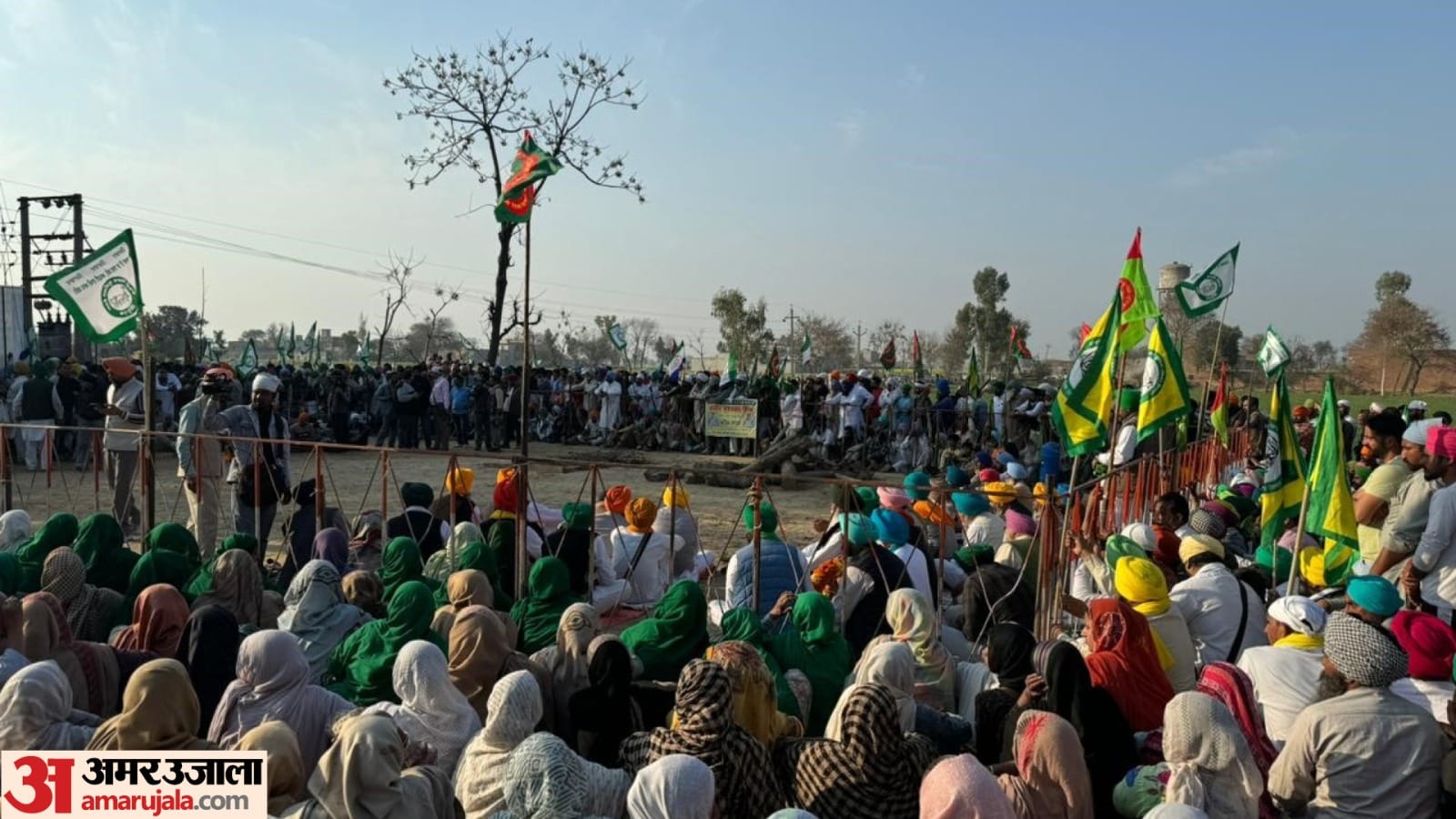Farmer Protest News: Huge Crowd Reached Shambhu Border, No Lack Of Enthusiasm Support See Photos