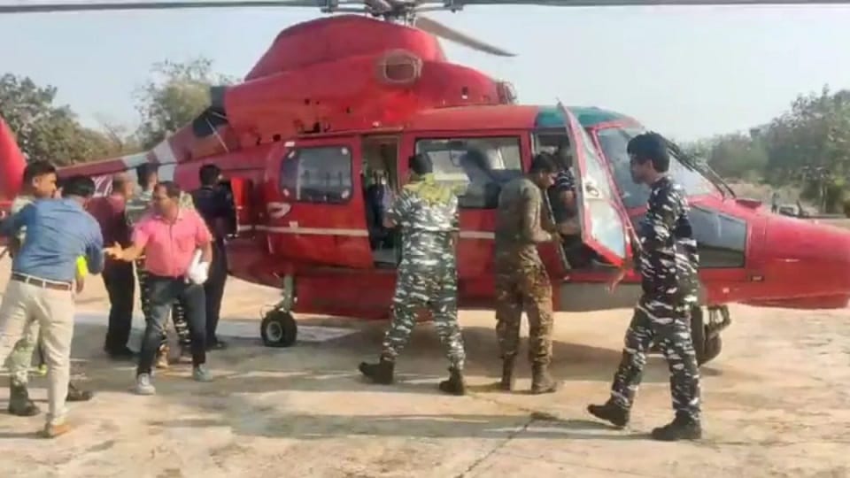 CG Board Exams Government delivered question papers by helicopter to Naxal affected Sukma village