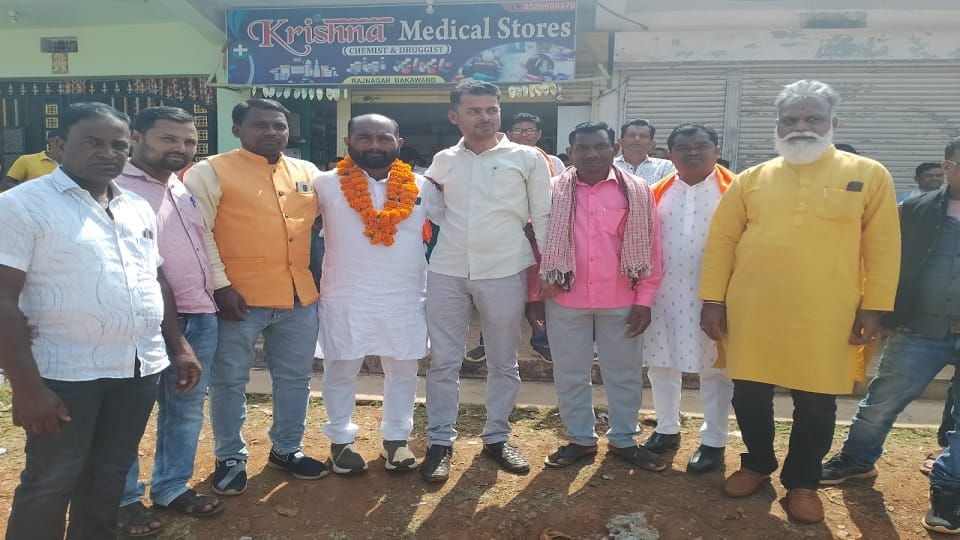 Big burglary by BJP captured chair of Janpad Panchayat in Jagdalpur