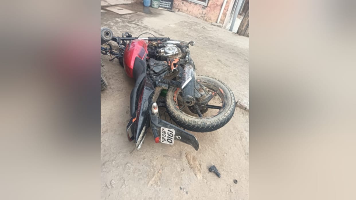 Two real brother died in road accident in Kharkhoda of Meerut