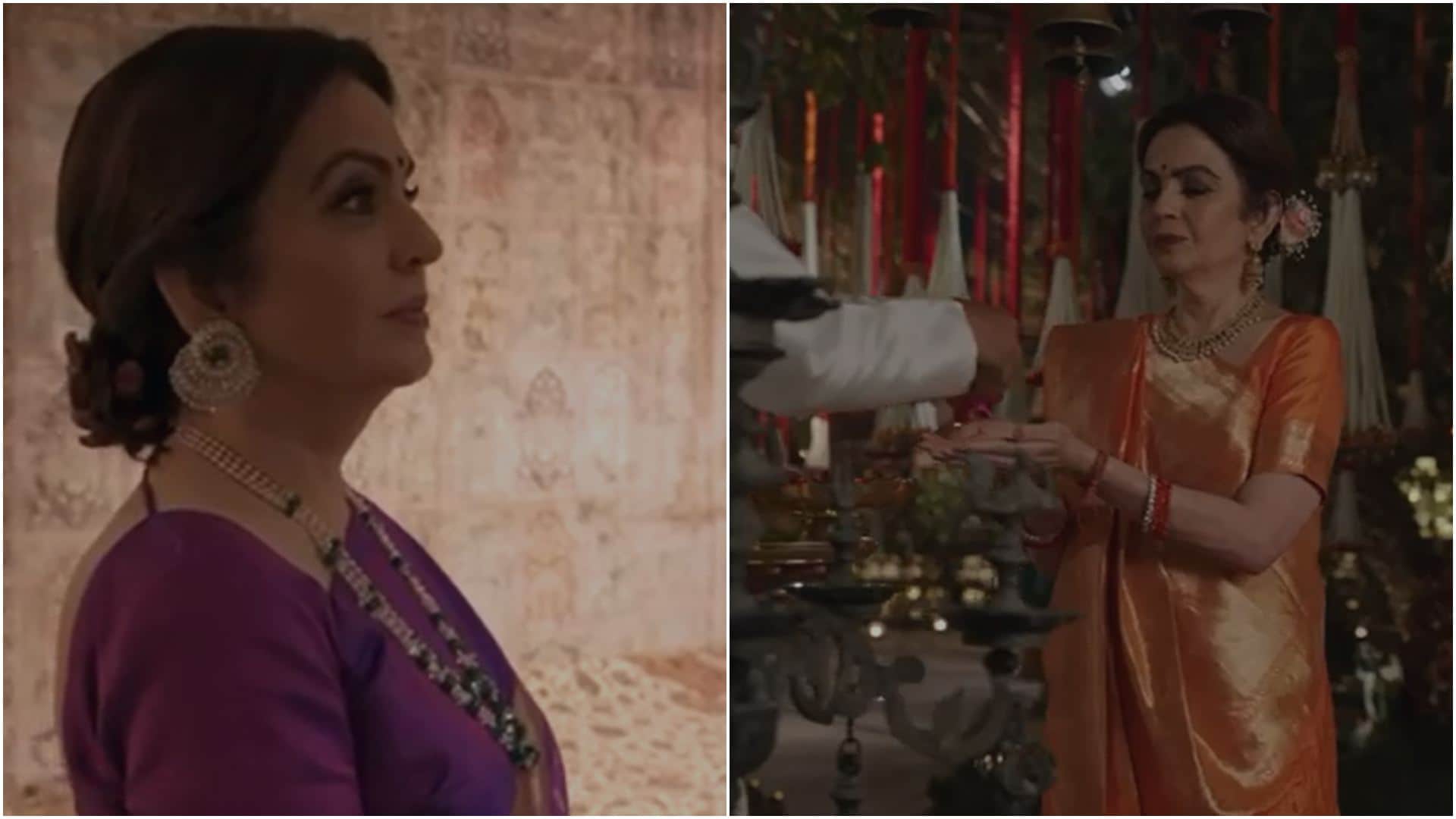 Nita Ambani on pre marriage function of Anant Radhika Merchant says Art and Culture is theme for celebration