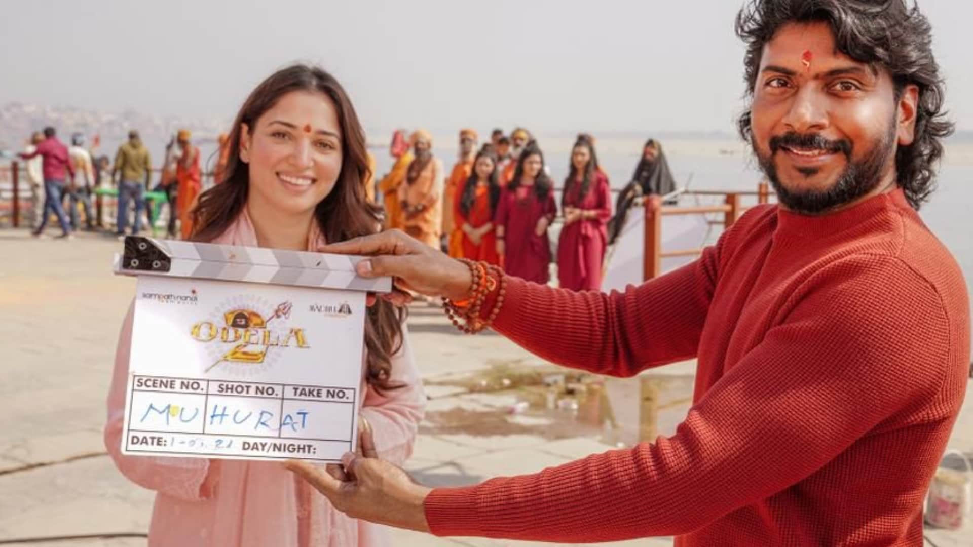 Tamannaah Bhatia Shares First Look Poster of Upcoming Crime Thriller Film Odela2 on Maha Shivaratri