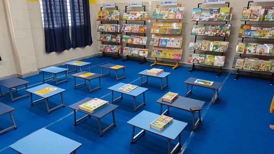 Children get smart green school with nine rooms in Vishnu Garden