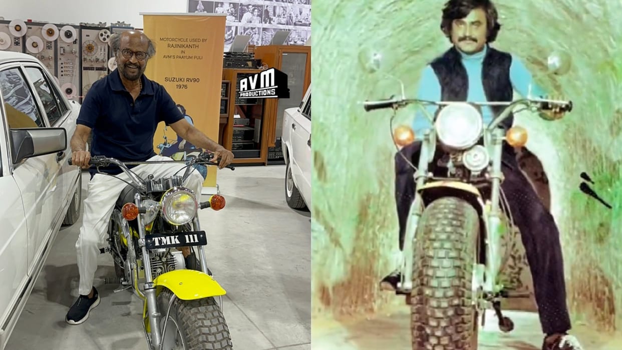 Paayum Puli Rajinikanth Bike Suzuki RV90 Top Speed Know Details